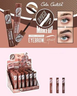 Color Castle Long-Lasting Eyebrow Liquid Brush – Precision Micro-Blade Effect & 24H Waterproof Wear