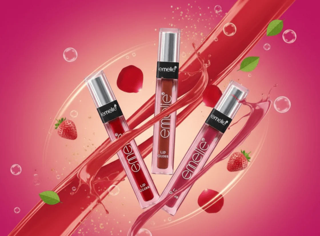 Emelie Velvet-Matte Lip Gloss Collection – Long-Wearing Vibrant Liquid Lip Color (36 Shades)