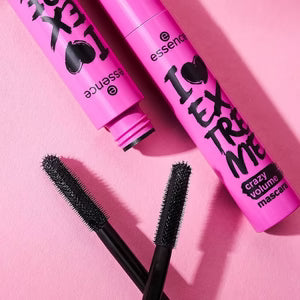 Essence I Love Extreme Crazy Volume Mascara – Ultra-Black Formula for Dramatic Length & Instant Volume