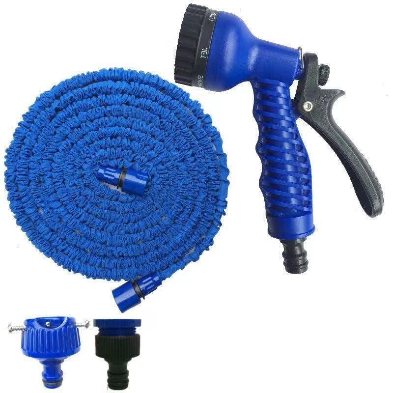 100ft Expandable Garden Hose – Kink-Free Flexible Water Hose with 7-Way Multi-Function Spray Nozzle