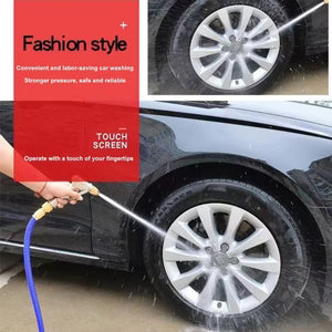 100ft Expandable Garden Hose – Kink-Free Flexible Water Hose with 7-Way Multi-Function Spray Nozzle