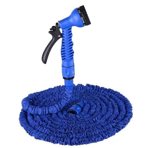 100ft Expandable Garden Hose – Kink-Free Flexible Water Hose with 7-Way Multi-Function Spray Nozzle