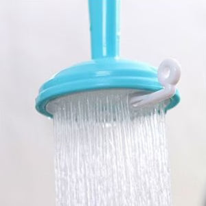Flexible Silicone Faucet Sprayer – 360° Rotating Tap Extender & Water-Saving Shower Head