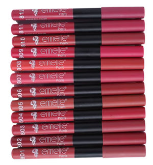 Emelie Paris Super Fill Matte Lip & Eye Liner Pencil – Precision Long-Lasting Define & Fill