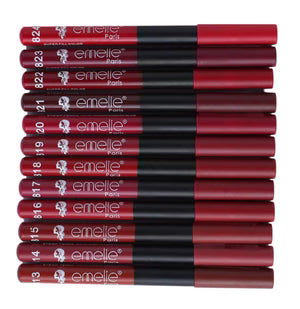 Emelie Paris Super Fill Matte Lip & Eye Liner Pencil – Precision Long-Lasting Define & Fill