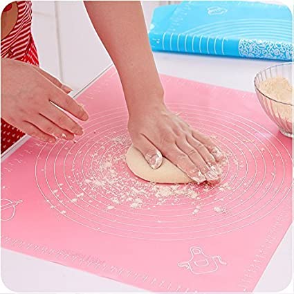 Extra-Large Silicone Baking Mat – Non-Stick Pastry Kneading Mat with Measurement Guides (40x50 cm)