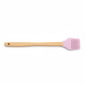 Silicone Basting Brush with Natural Wood Handle – Heat-Resistant Oil & Pastry Brush for Baking, Grilling, & BBQ