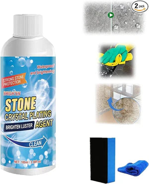 Stone Stain Remover & Polishing Gel – Ultimate Marble, Granite, & Quartz Cleaner for Rust, Oil, & Oxidation