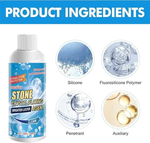 Stone Stain Remover & Polishing Gel – Ultimate Marble, Granite, & Quartz Cleaner for Rust, Oil, & Oxidation