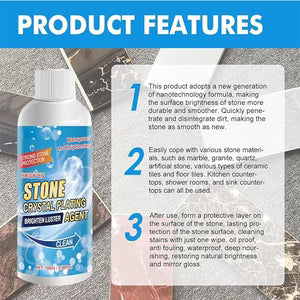 Stone Stain Remover & Polishing Gel – Ultimate Marble, Granite, & Quartz Cleaner for Rust, Oil, & Oxidation