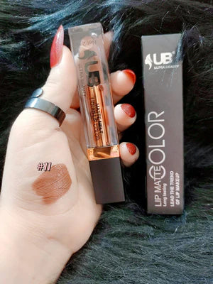 UB Ultra Beauty Liquid Matte Lipstick – Long-Lasting 24H Waterproof Lip Color (24 Shades)