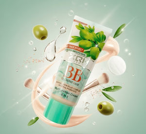 XQM BB Blemish Base Cream – 6-in-1 Multi-Function Hydrating Foundation for a Flawless "Baby-Face" Finish
