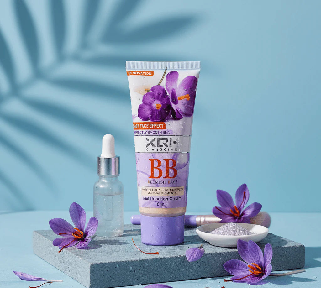 XQM BB Blemish Cream – 6-in-1 Multi-Function Foundation & Skin Perfector for a Flawless "Baby-Face" Glow